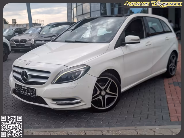 Mercedes-Benz B 180d Schiebedach. Bi-Xenon. Comand. ab 149€ - Ansicht 1 von 1. Gebrauchtwagen Detailaufnahme bei Autohaus Dörrschuck Mainz.