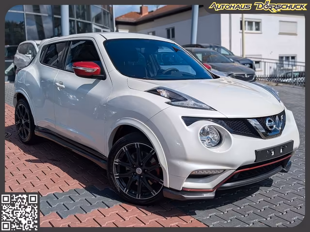 Nissan Juke Nismo RS 4x4 Navi. Temp. RFK. BT. Touch - Ansicht 1 von 1. Gebrauchtwagen Detailaufnahme bei Autohaus Dörrschuck Mainz.