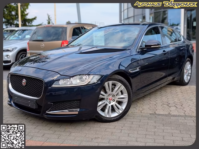 Jaguar XF 20d Portfolio 8G LED NAVI LEDER KAMERA ab199€ - Ansicht 1 von 1. Gebrauchtwagen Detailaufnahme bei Autohaus Dörrschuck Mainz.