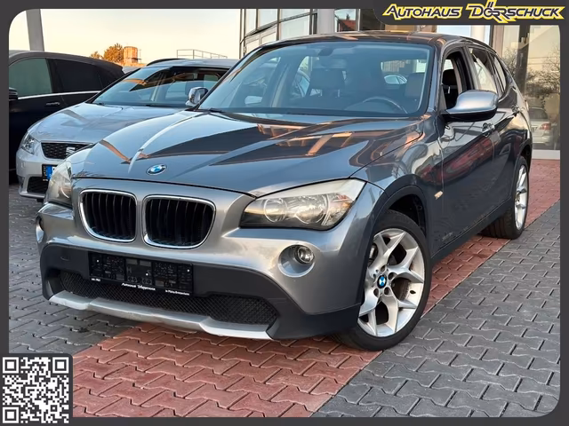 BMW X1 18d sDrive Automatik Becherhalter TÜV NEU - Ansicht 1 von 1. Gebrauchtwagen Detailaufnahme bei Autohaus Dörrschuck Mainz.