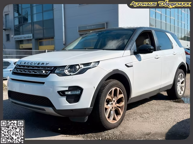 Land Rover Discovery Sport HSE 2.0 Td4 4 HSE Navi. BT. - Ansicht 1 von 1. Gebrauchtwagen Detailaufnahme bei Autohaus Dörrschuck Mainz.