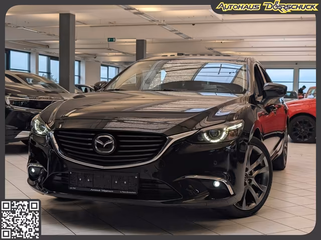 Mazda Mazda 6 2.2 Turbodiesel Sports-Line - Ansicht 1 von 1. Gebrauchtwagen Detailaufnahme bei Autohaus Dörrschuck Mainz.