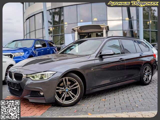 BMW 318d Touring M Sport *LEDER*NAVI PRO*LED*AUT* - Ansicht 1 von 1. Gebrauchtwagen Detailaufnahme bei Autohaus Dörrschuck Mainz.