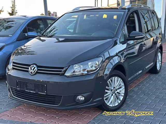 Volkswagen Touran Cup *Standheizung*AHK*SHZ*Park-Assist* - 2015 mit 124.250 km, Diesel, Schaltgetriebe, 105 PS zum Verkauf bei Autohaus Dörrschuck in Mainz