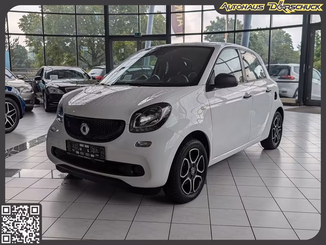 Smart ForFour electric drive EQ Temp. Klimaaut. 1 Hand - Ansicht 1 von 1. Gebrauchtwagen Detailaufnahme bei Autohaus Dörrschuck Mainz.