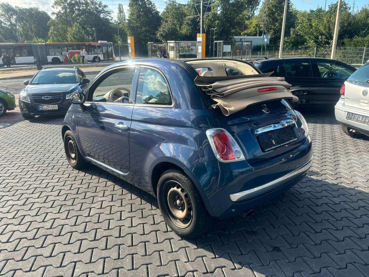 Fiat 500C  Lounge Klima. PDC.