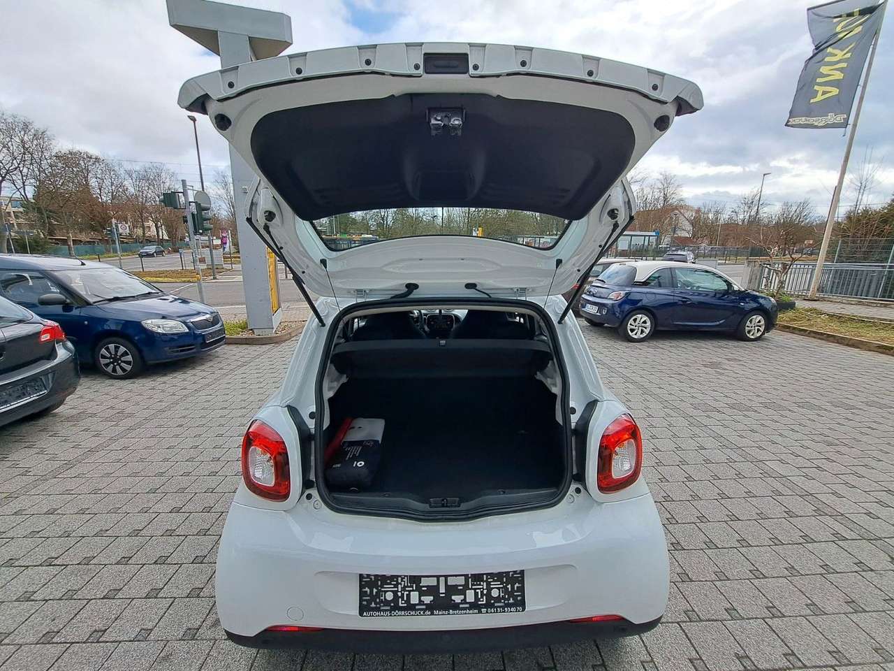 smart forFour  electric drive EQ Temp. Klimaaut. 1 Hand