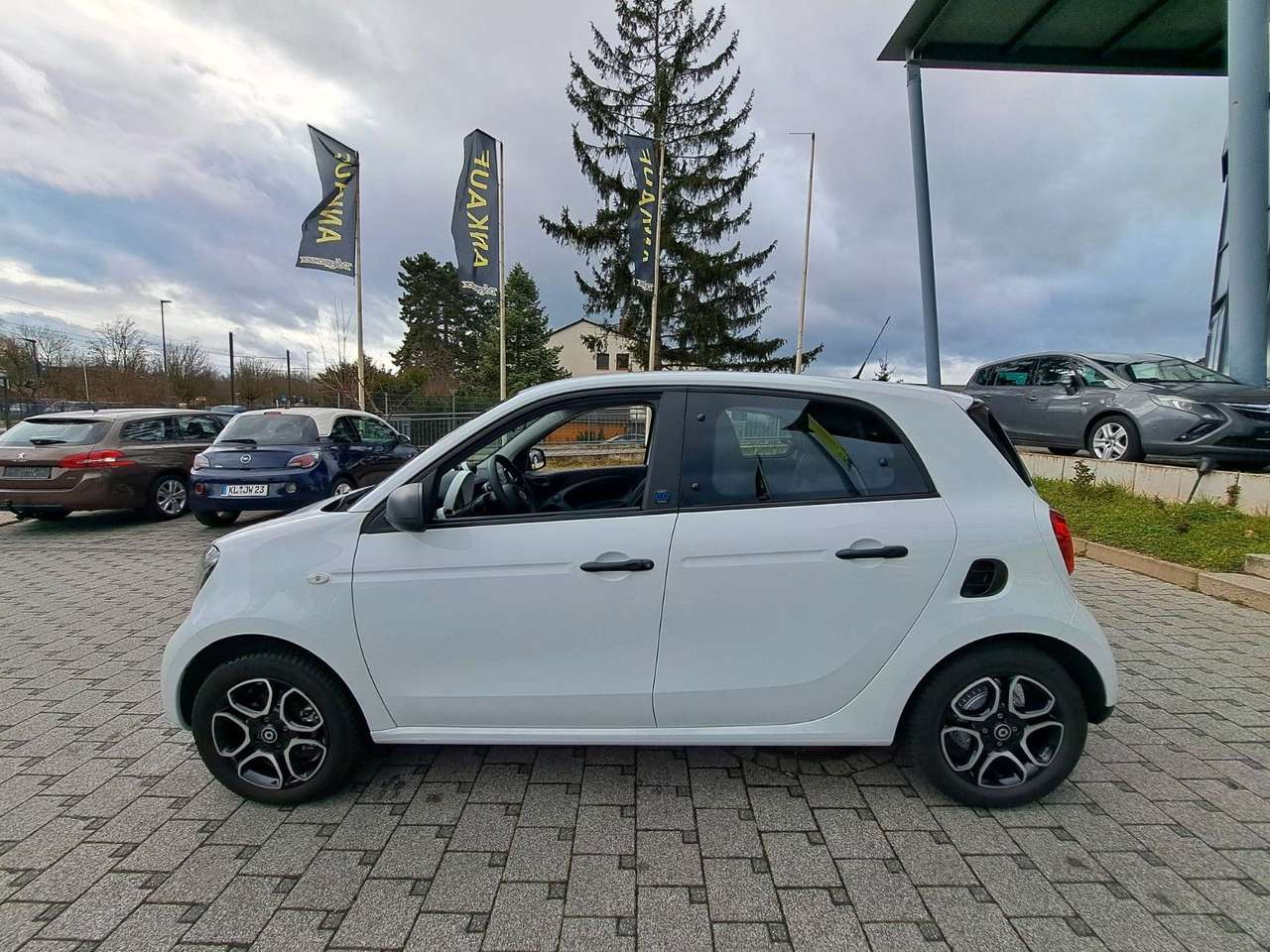 smart forFour  electric drive EQ Temp. Klimaaut. 1 Hand