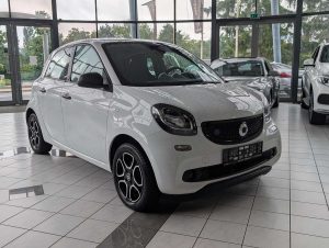smart forFour  electric drive EQ Temp. Klimaaut. 1 Hand