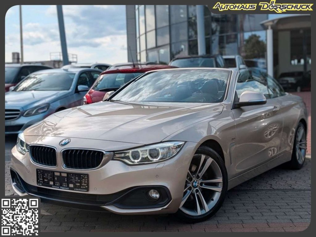 BMW 420  d Cabrio Automatik Sport Line Navi Prof.