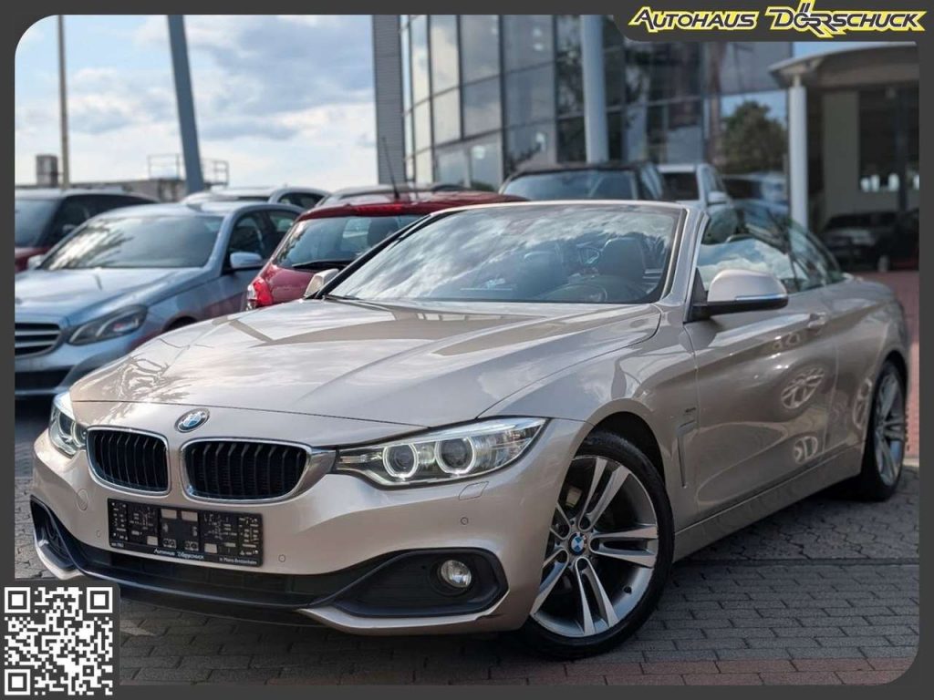 BMW 420  d Cabrio Sport Line Navi. PDC.