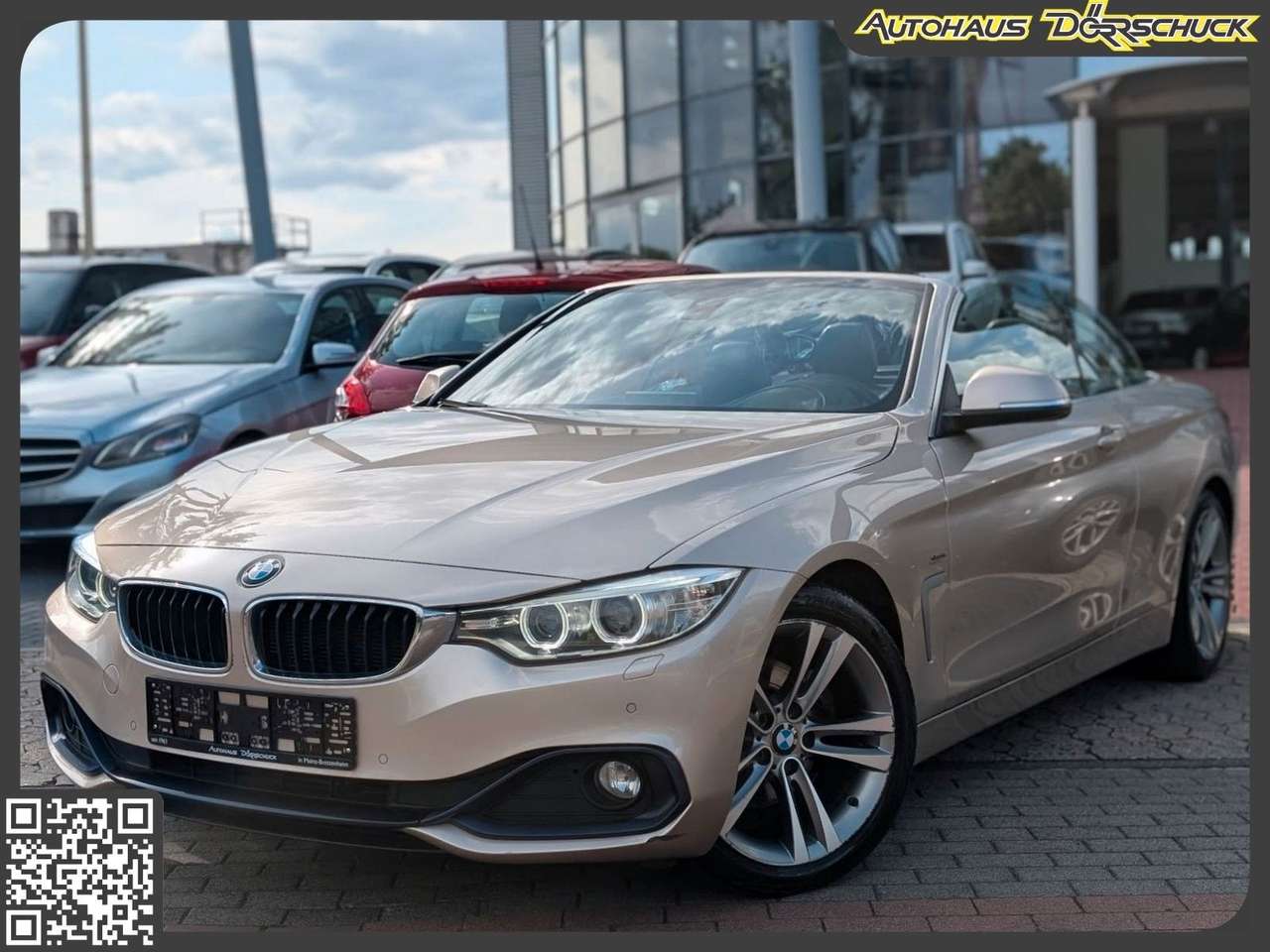 BMW 420  d Cabrio Automatik Sport Line Navi Prof.