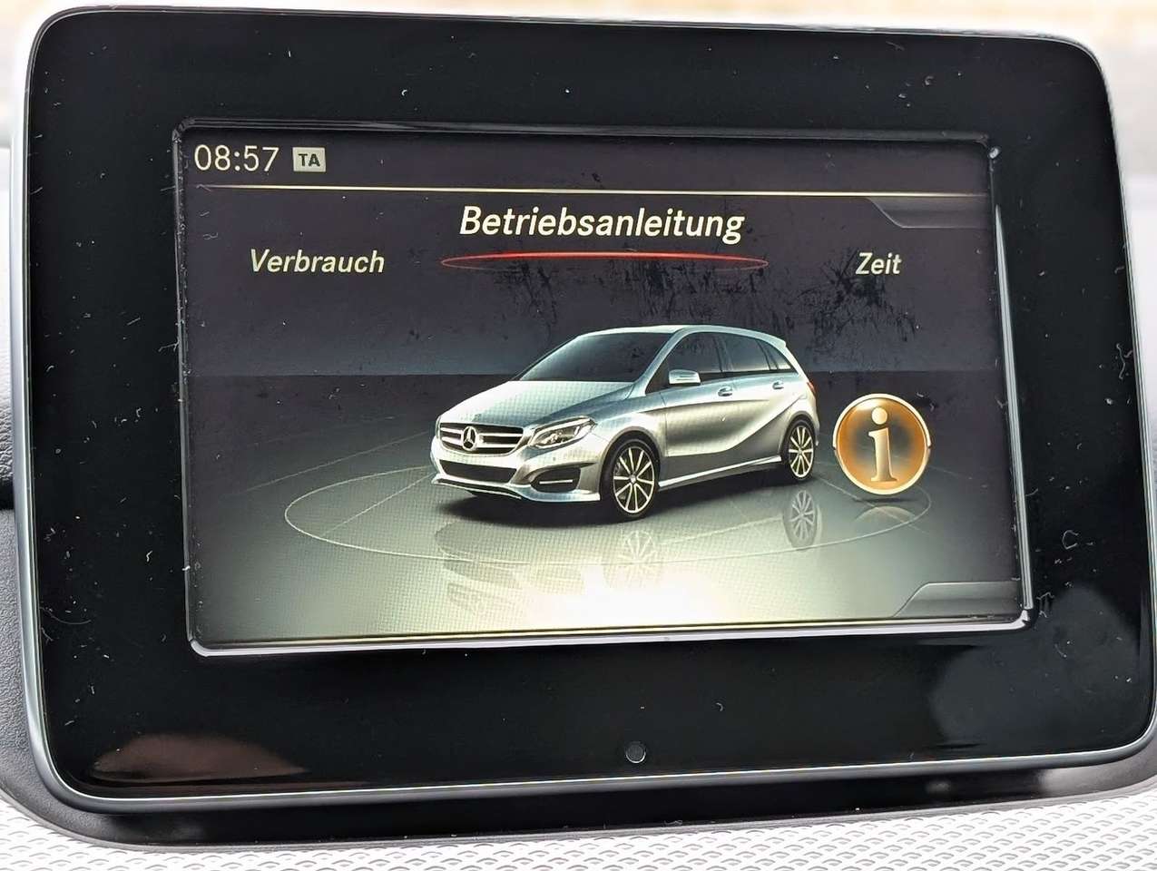 Mercedes-Benz B 180  B180d Automatik Teilleder Kamera Navi Sport